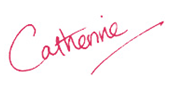 Catherine signature