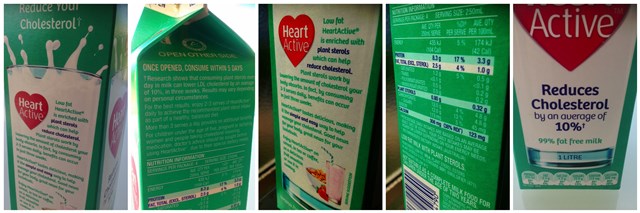 HeartActive pack labels