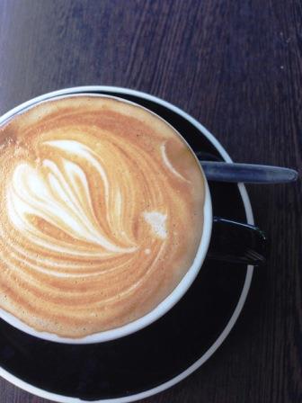 Coffee Flat White Swirl